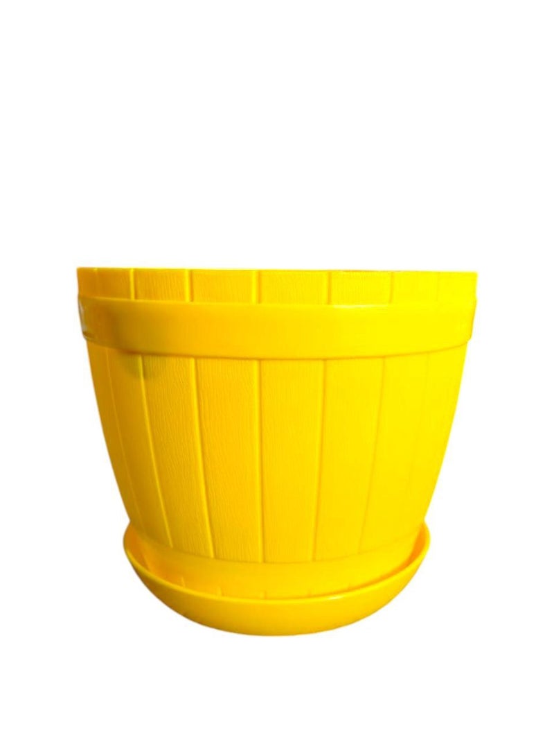 شالية لمسة مقاس 20 من خورشيد بلاست للبلاستيك - أصفر